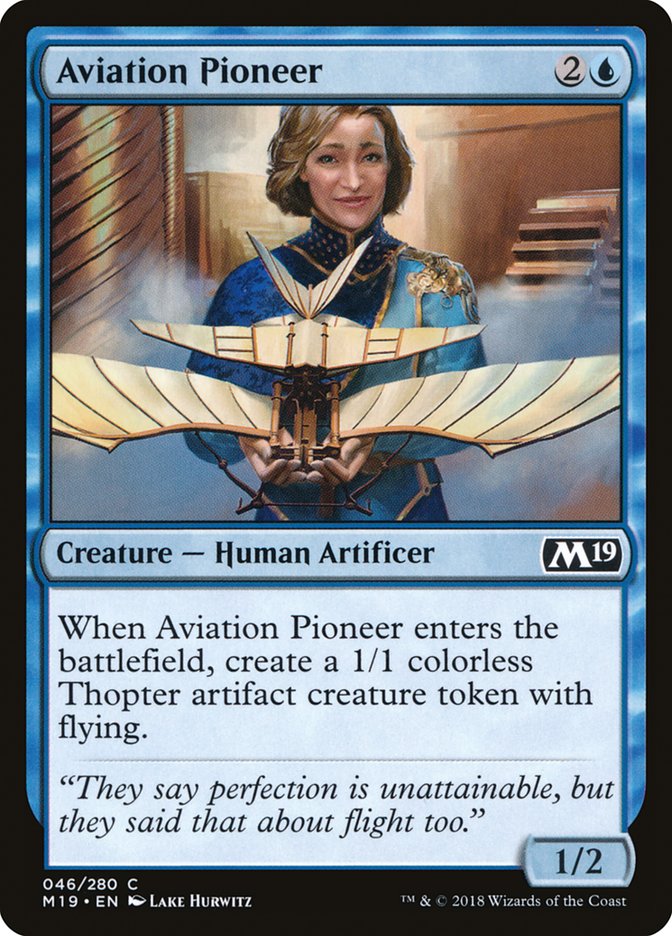 Aviation Pioneer [Core Set 2019] | The CG Realm