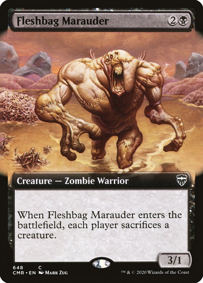 Fleshbag Marauder (Extended Art) [Commander Legends] | The CG Realm