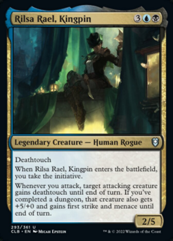 Rilsa Rael, Kingpin [Commander Legends: Battle for Baldur's Gate] | The CG Realm