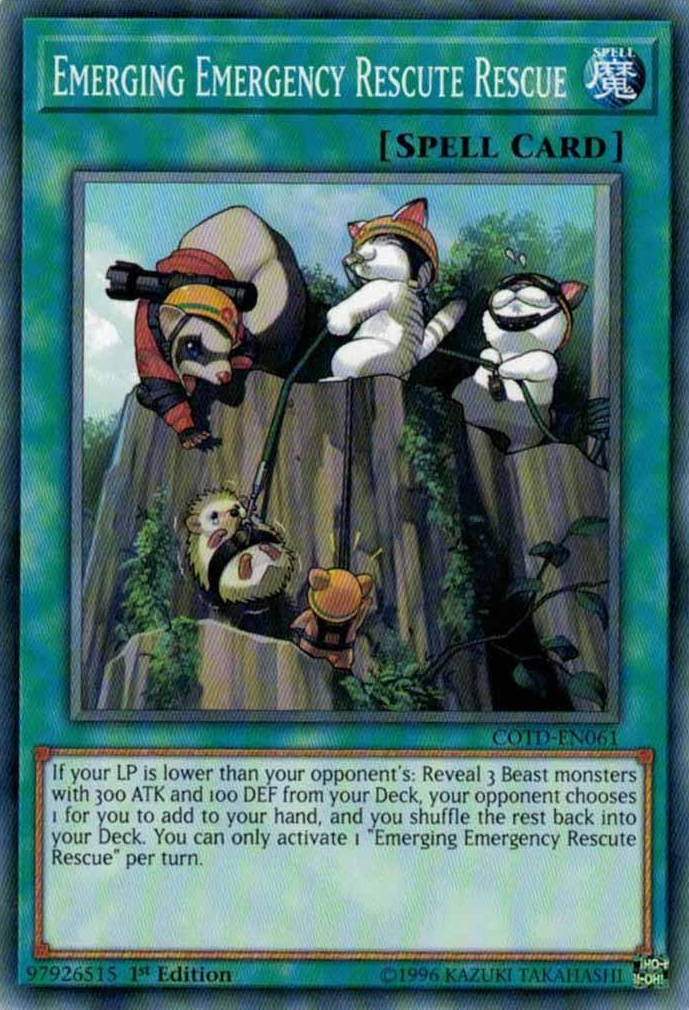 Emerging Emergency Rescute Rescue [COTD-EN061] Common | The CG Realm