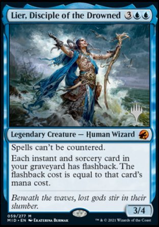 Lier, Disciple of the Drowned (Promo Pack) [Innistrad: Midnight Hunt Promos] | The CG Realm