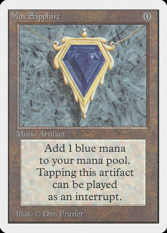 Mox Sapphire [Unlimited Edition] | The CG Realm