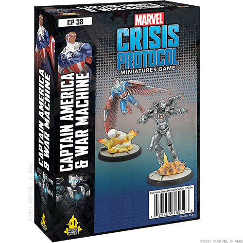 Marvel Crisis Protocol Captain America and War Machine
