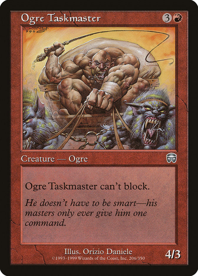 Ogre Taskmaster [Mercadian Masques] | The CG Realm