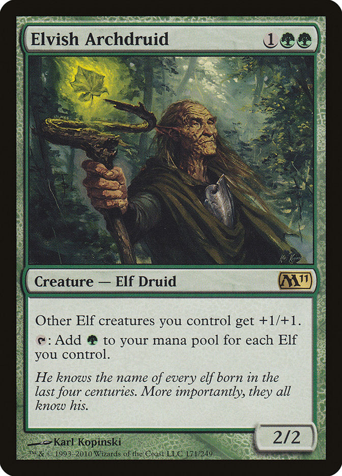 Elvish Archdruid [Magic 2011] | The CG Realm