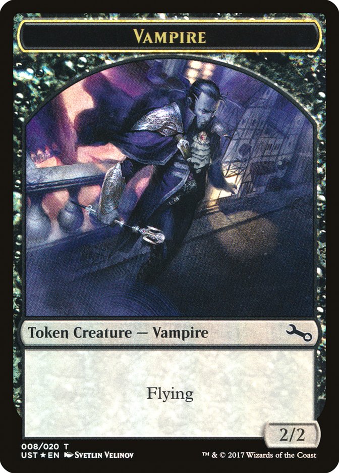 Vampire Token (UST-008) - Unstable Tokens Foil