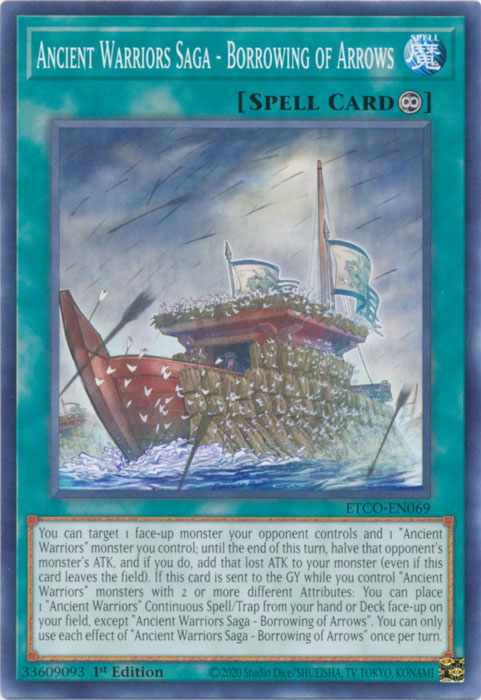 Ancient Warriors Saga - Borrowing of Arrows [ETCO-EN069] Common | The CG Realm