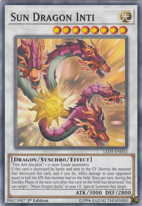 Sun Dragon Inti [LED5-EN032] Common | The CG Realm