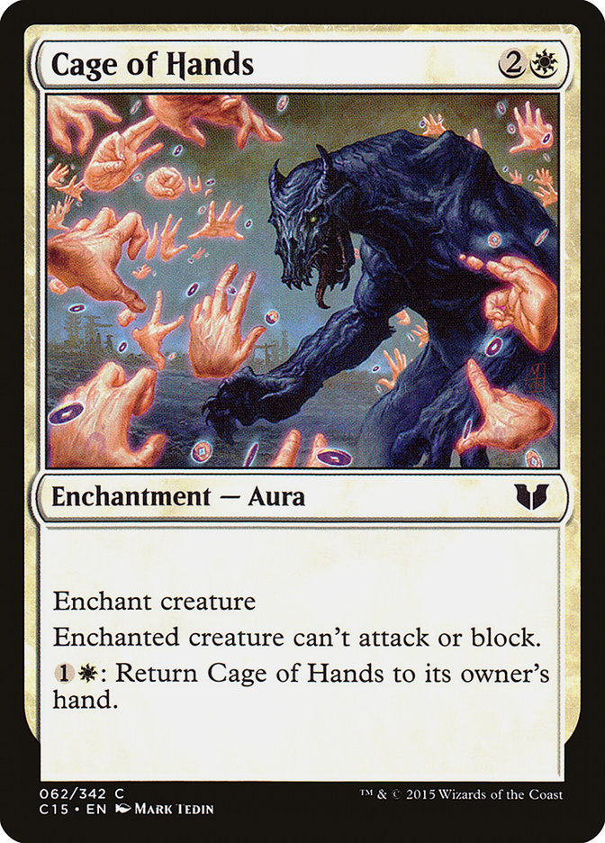 Cage of Hands [Commander 2015] | The CG Realm