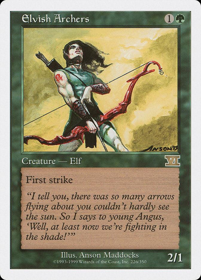 Elvish Archers [Classic Sixth Edition] | The CG Realm