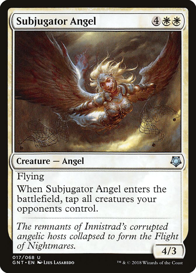 Subjugator Angel [Game Night 2018] | The CG Realm