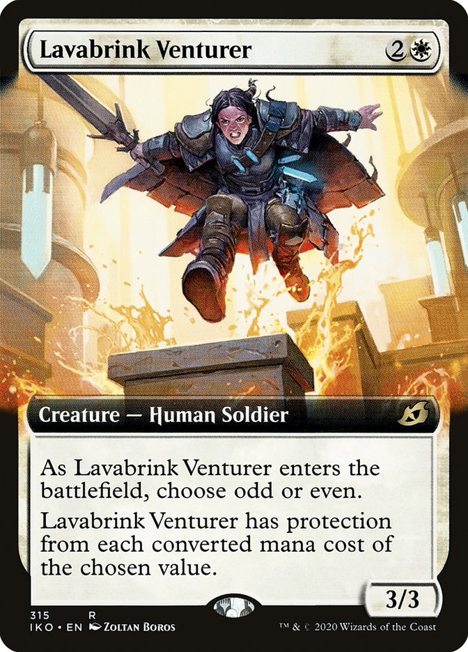 Lavabrink Venturer (Extended Art) [Ikoria: Lair of Behemoths] | The CG Realm