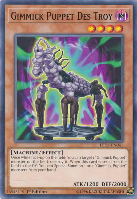 Gimmick Puppet Des Troy [LED5-EN041] Common | The CG Realm