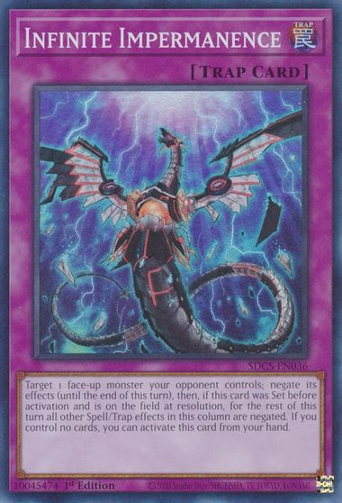 Infinite Impermanence [SDCS-EN036] Super Rare | The CG Realm