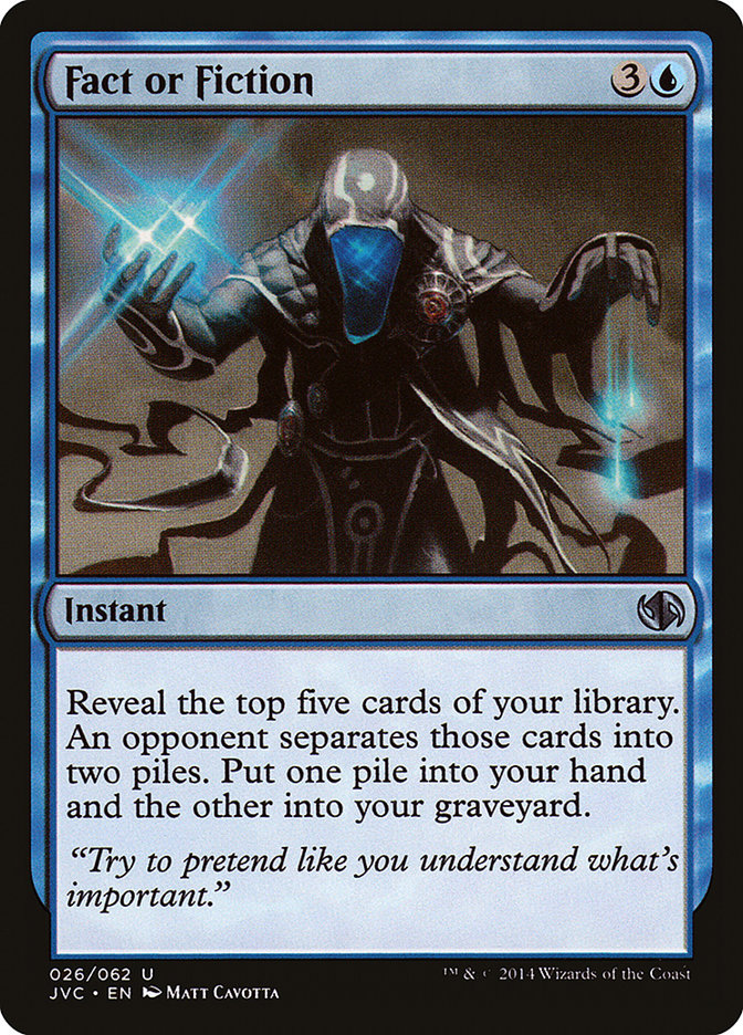 Fact or Fiction [Duel Decks Anthology] | The CG Realm