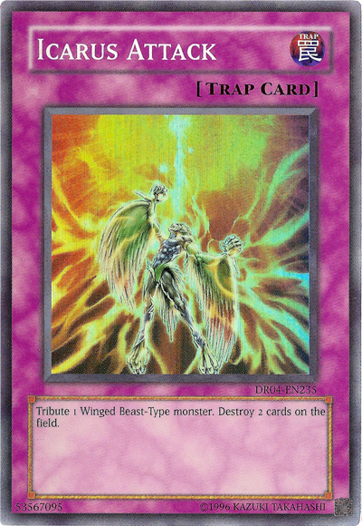 Icarus Attack [DR04-EN235] Super Rare | The CG Realm