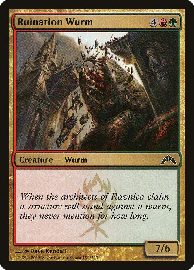 Ruination Wurm [Gatecrash] | The CG Realm
