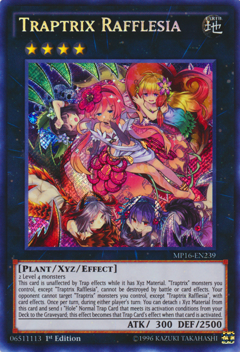 Traptrix Rafflesia [MP16-EN239] Secret Rare | The CG Realm