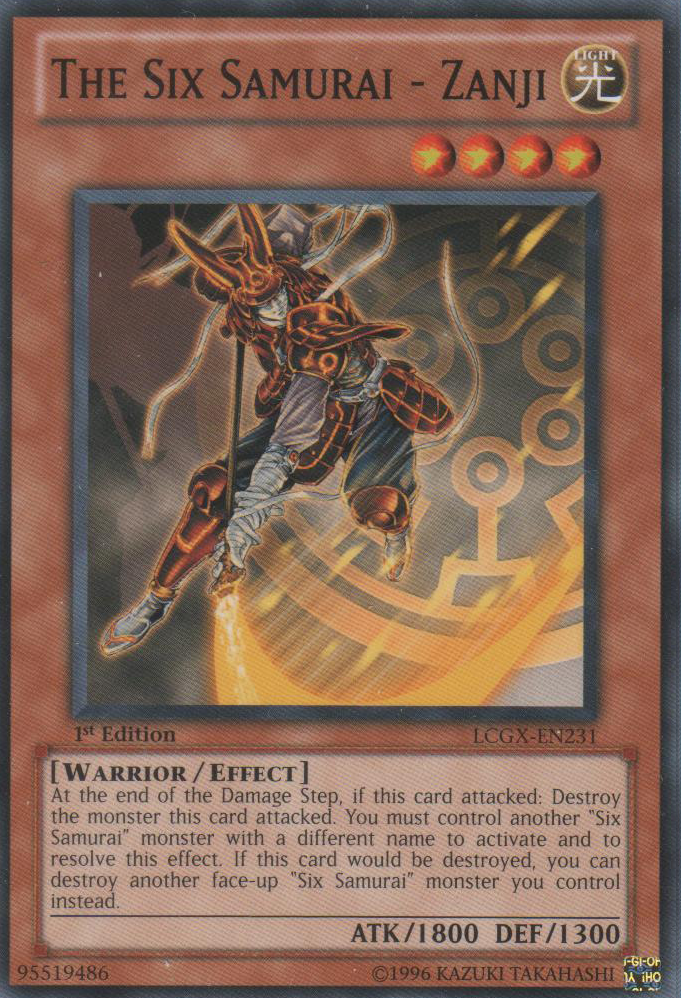 The Six Samurai - Zanji [LCGX-EN231] Common | The CG Realm
