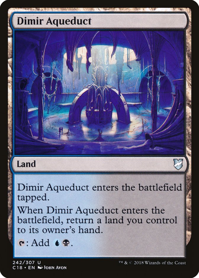 Dimir Aqueduct [Commander 2018] | The CG Realm