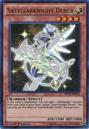 Satellarknight Deneb [MP15-EN074] Ultra Rare | The CG Realm