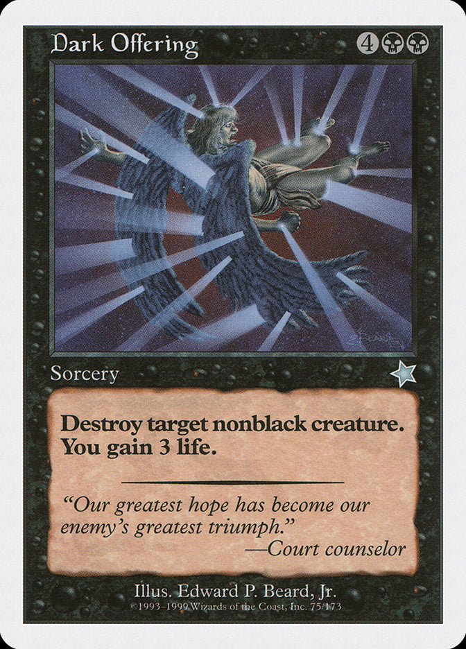 Dark Offering [Starter 1999] | The CG Realm