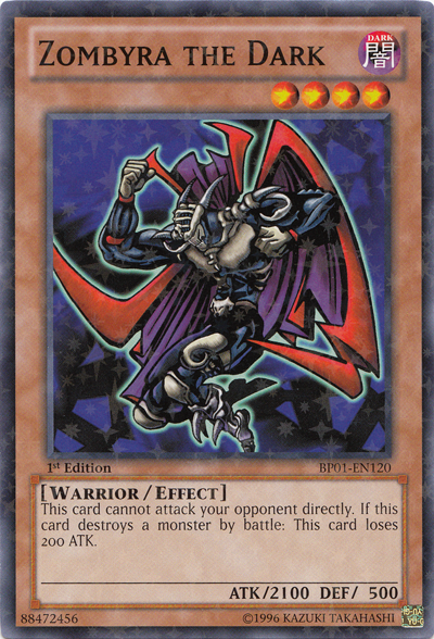 Zombyra the Dark [BP01-EN120] Starfoil Rare | The CG Realm