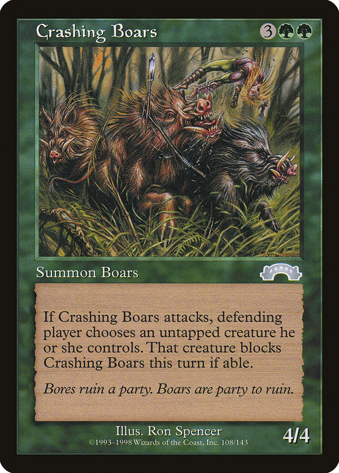 Crashing Boars [Exodus] | The CG Realm