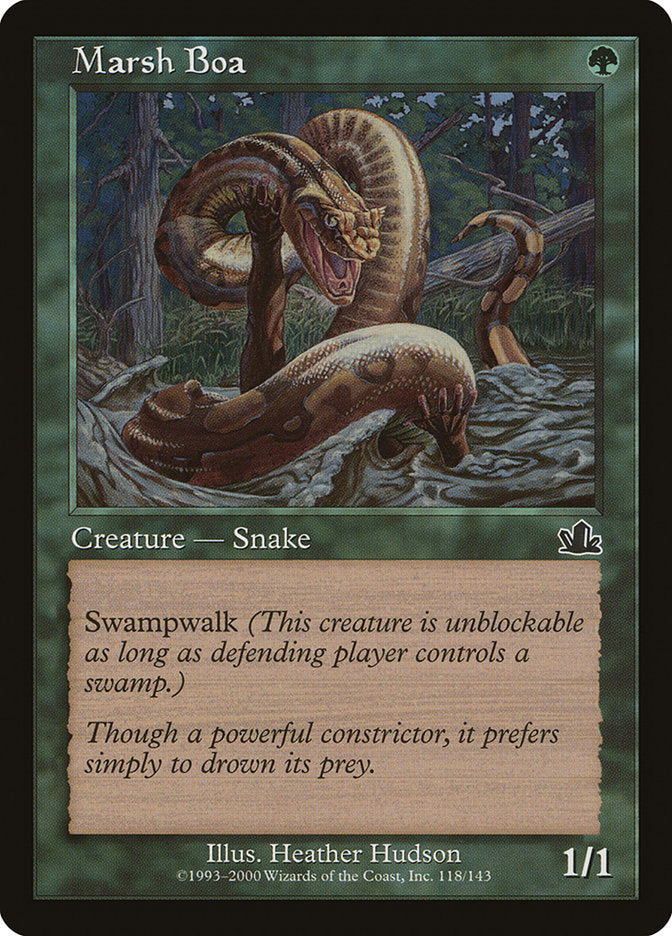 Marsh Boa [Prophecy] | The CG Realm