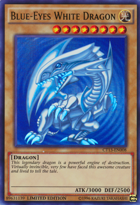 Blue-Eyes White Dragon [CT13-EN008] Ultra Rare | The CG Realm