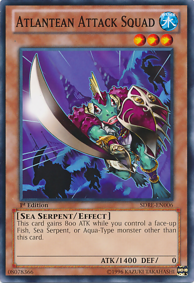 Atlantean Attack Squad [SDRE-EN006] Common | The CG Realm