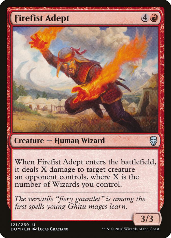 Firefist Adept [Dominaria] | The CG Realm