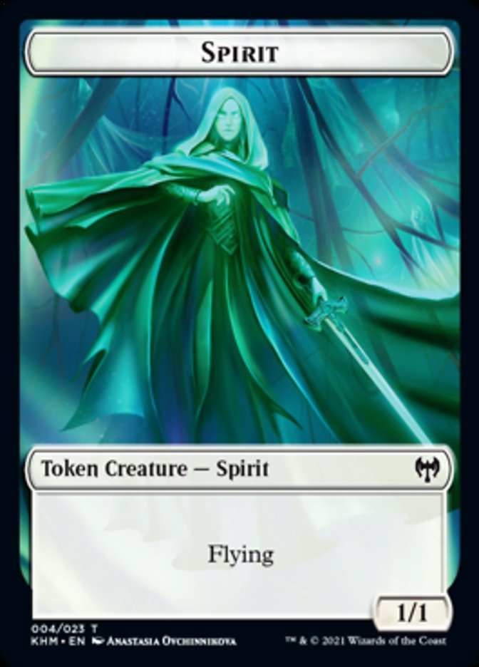 Spirit Token [Kaldheim Tokens] | The CG Realm