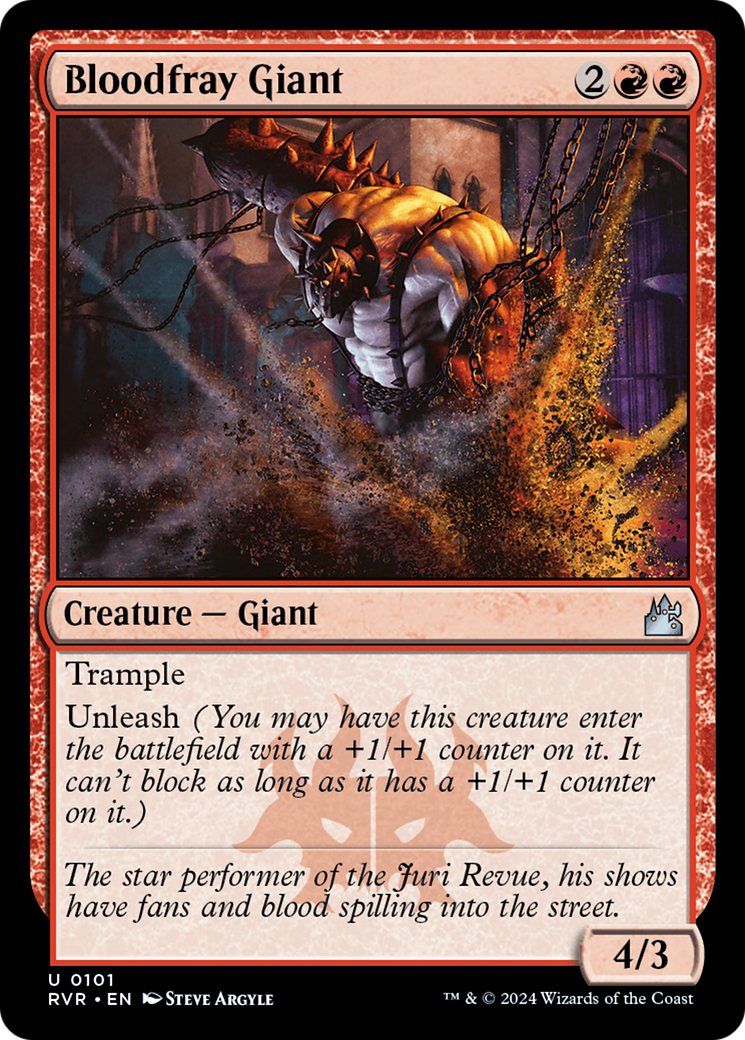 Bloodfray Giant [Ravnica Remastered] | The CG Realm