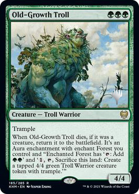 Old-Growth Troll (Promo Pack) [Kaldheim Promos] | The CG Realm