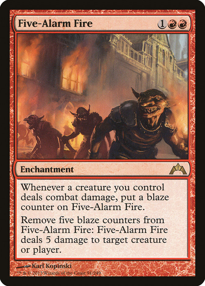 Five-Alarm Fire [Gatecrash] | The CG Realm