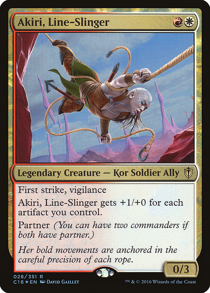 Akiri, Line-Slinger [Commander 2016] | The CG Realm