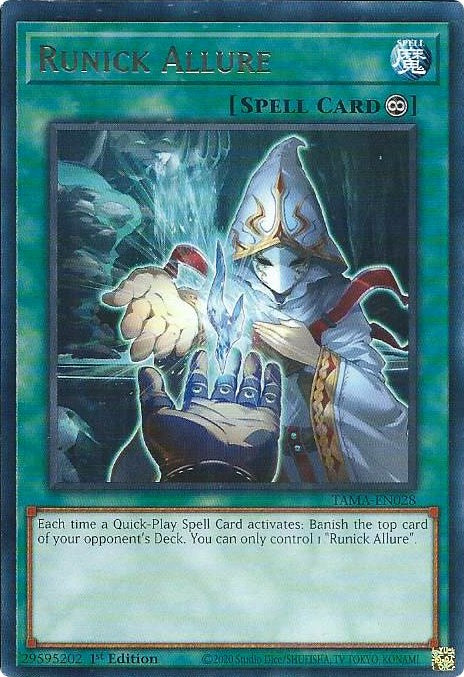 Runick Allure [TAMA-EN028] Rare | The CG Realm