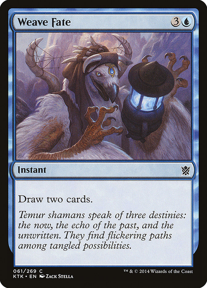Weave Fate [Khans of Tarkir] | The CG Realm
