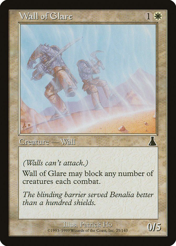 Wall of Glare [Urza's Destiny] | The CG Realm