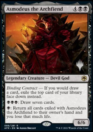 Asmodeus the Archfiend (Promo Pack) [Dungeons & Dragons: Adventures in the Forgotten Realms Promos] | The CG Realm