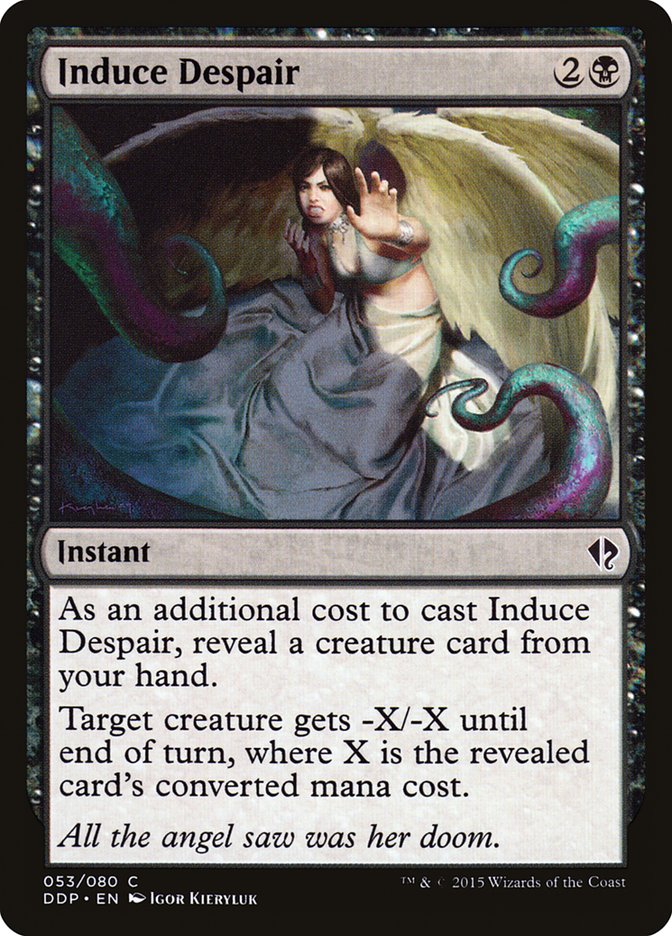 Induce Despair [Duel Decks: Zendikar vs. Eldrazi] | The CG Realm
