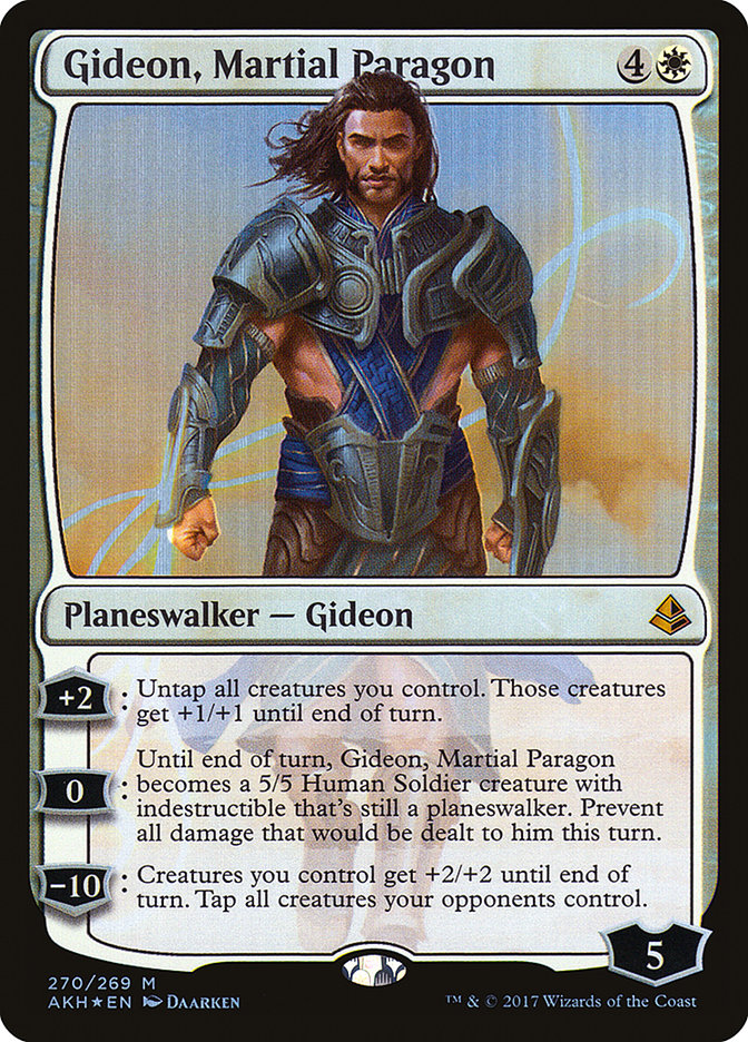 Gideon, Martial Paragon [Amonkhet] | The CG Realm