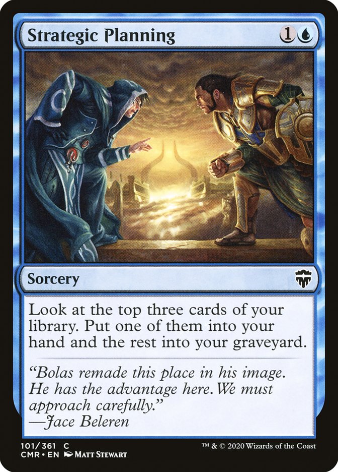 Strategic Planning [Commander Legends] | The CG Realm