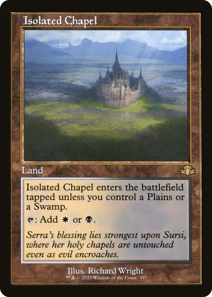 Isolated Chapel (Retro) [Dominaria Remastered] | The CG Realm