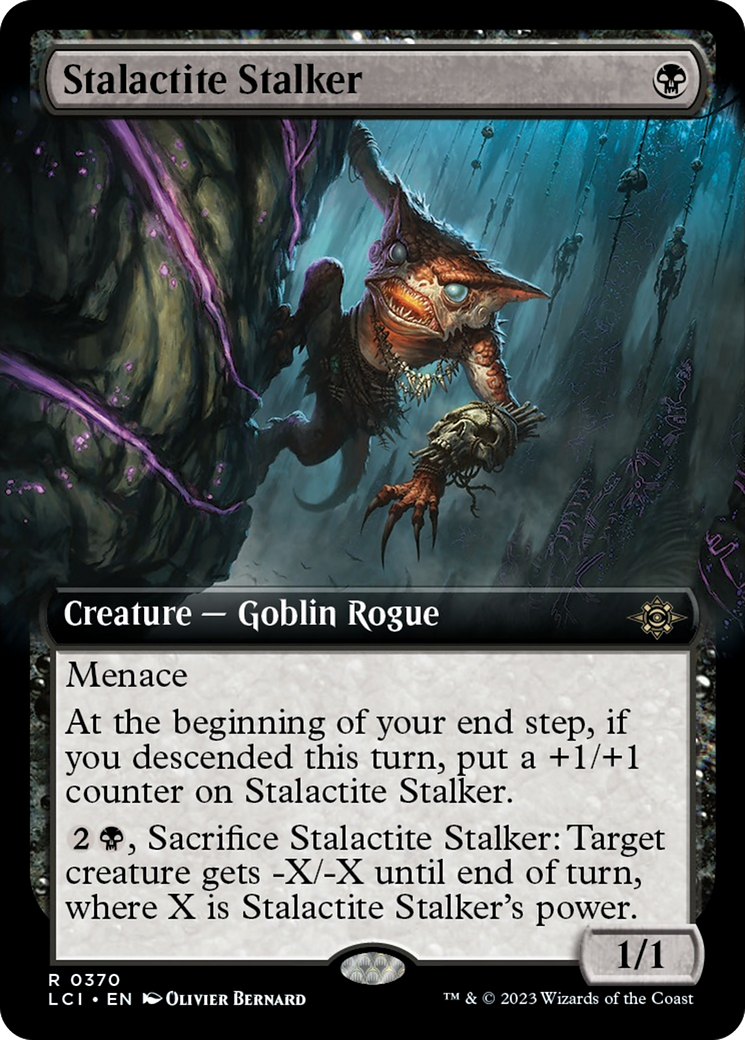 Stalactite Stalker (Extended Art) [The Lost Caverns of Ixalan] | The CG Realm