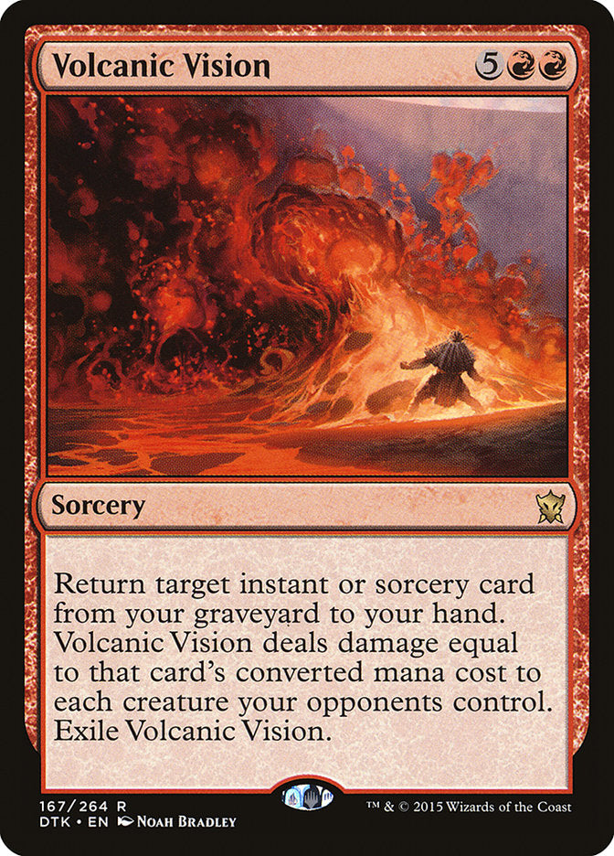Volcanic Vision [Dragons of Tarkir] | The CG Realm