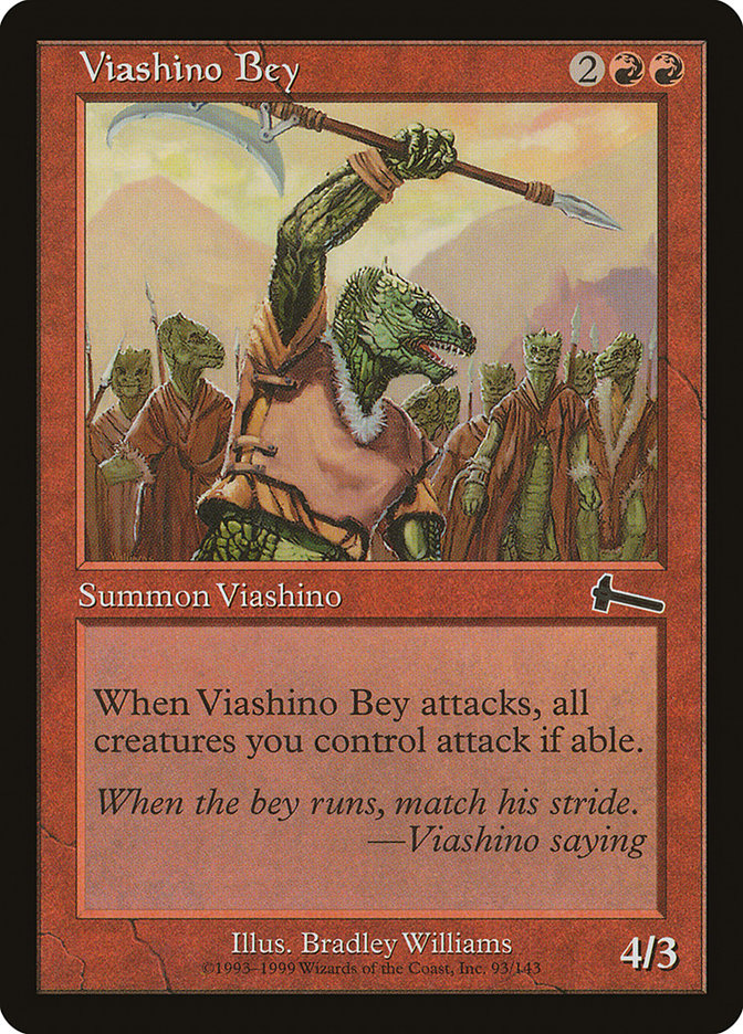 Viashino Bey [Urza's Legacy] | The CG Realm