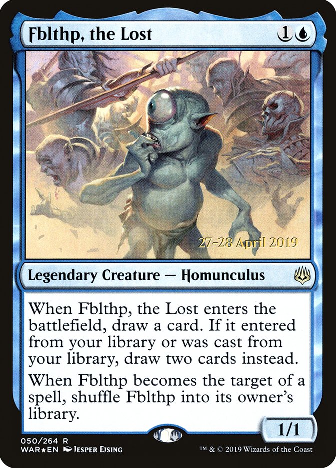 Fblthp, the Lost [War of the Spark Prerelease Promos] | The CG Realm