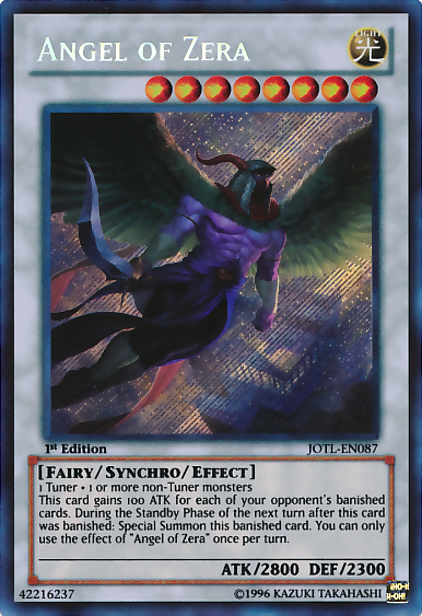 Angel of Zera [JOTL-EN087] Secret Rare | The CG Realm